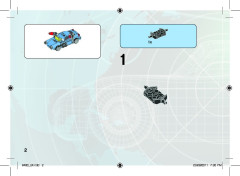 LEGO 9480 instructions page 2 – build guide