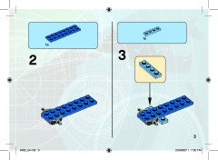 LEGO 9480 instructions page 3 – build guide