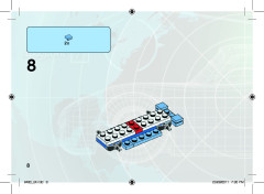LEGO 9480 instructions page 8 – build guide