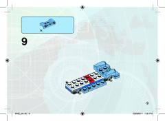 LEGO 9480 instructions page 9 – build guide