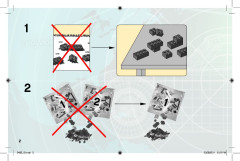 LEGO 9483 instructions page 2 – build guide