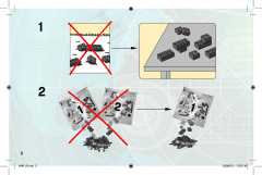 LEGO 9484 instructions page 2 – build guide