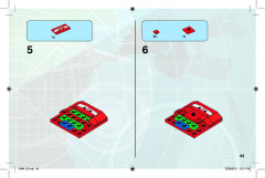LEGO 9484 instructions page 43 – build guide