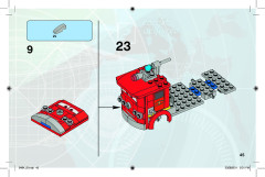 LEGO 9484 instructions page 45 – build guide