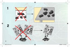 LEGO 9485 instructions page 2 – build guide