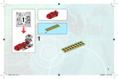 LEGO 9485 instructions page 3 – build guide