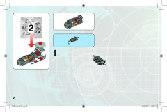 LEGO 9485 instructions page 2 – build guide