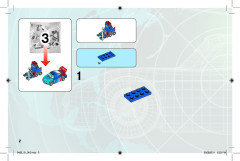 LEGO 9485 instructions page 2 – build guide