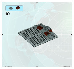 LEGO 9486 instructions page 10 – build guide