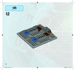 LEGO 9486 instructions page 12 – build guide