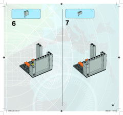 LEGO 9486 instructions page 21 – build guide