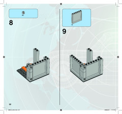 LEGO 9486 instructions page 22 – build guide