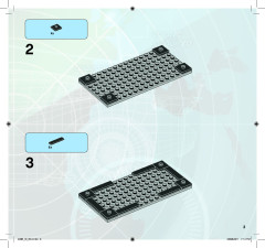 LEGO 9486 instructions page 3 – build guide