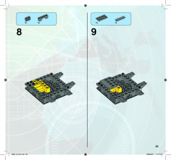 LEGO 9486 instructions page 35 – build guide