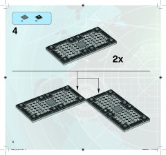 LEGO 9486 instructions page 4 – build guide