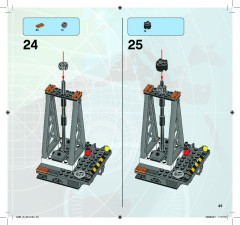 LEGO 9486 instructions page 45 – build guide