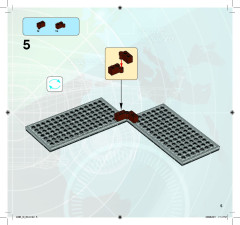 LEGO 9486 instructions page 5 – build guide