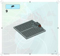 LEGO 9486 instructions page 9 – build guide