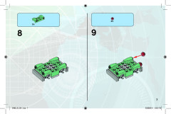 LEGO 9486 instructions page 7 – build guide