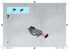 LEGO 9488 instructions page 10 – build guide