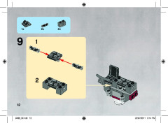 LEGO 9488 instructions page 12 – build guide