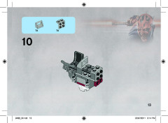 LEGO 9488 instructions page 13 – build guide