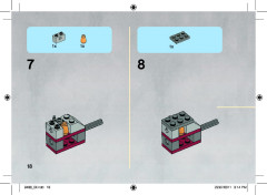 LEGO 9488 instructions page 18 – build guide