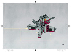 LEGO 9488 instructions page 21 – build guide