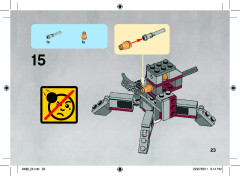 LEGO 9488 instructions page 23 – build guide