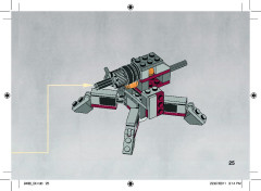 LEGO 9488 instructions page 25 – build guide