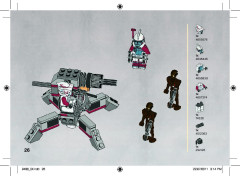 LEGO 9488 instructions page 26 – build guide