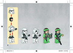 LEGO 9489 instructions page 2 – build guide