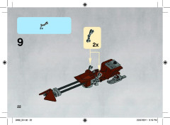 LEGO 9489 instructions page 22 – build guide