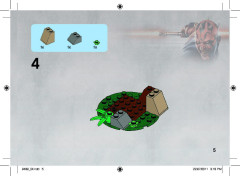 LEGO 9489 instructions page 5 – build guide