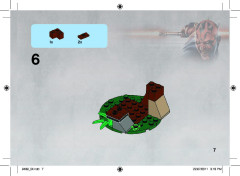 LEGO 9489 instructions page 7 – build guide