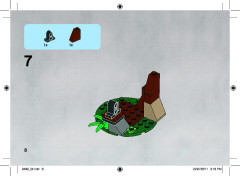 LEGO 9489 instructions page 8 – build guide