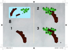 LEGO 9489 instructions page 9 – build guide