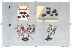 LEGO 9490 instructions page 2 – build guide