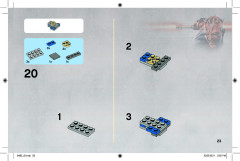 LEGO 9490 instructions page 23 – build guide