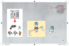 LEGO 9490 instructions page 3 – build guide
