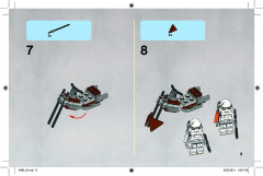 LEGO 9490 instructions page 9 – build guide