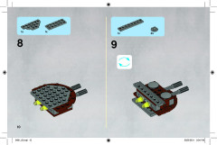 LEGO 9491 instructions page 10 – build guide