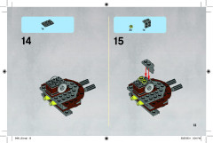 LEGO 9491 instructions page 13 – build guide
