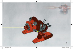 LEGO 9491 instructions page 33 – build guide