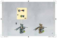 LEGO 9491 instructions page 5 – build guide