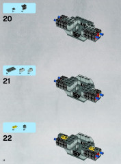 LEGO 9492 instructions page 12 – build guide