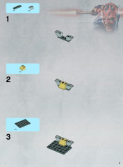 LEGO 9492 instructions page 5 – build guide