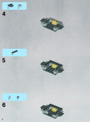 LEGO 9492 instructions page 6 – build guide
