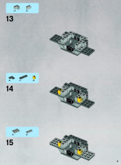 LEGO 9492 instructions page 9 – build guide