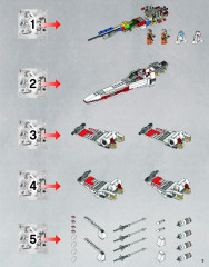 LEGO 9493 instructions page 3 – build guide